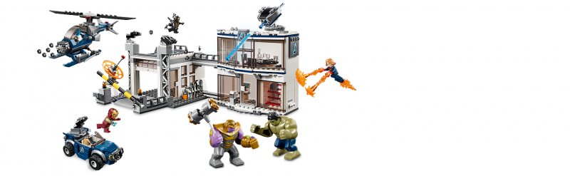 LEGO Avengers Bitva o základnu Avengerů 76131