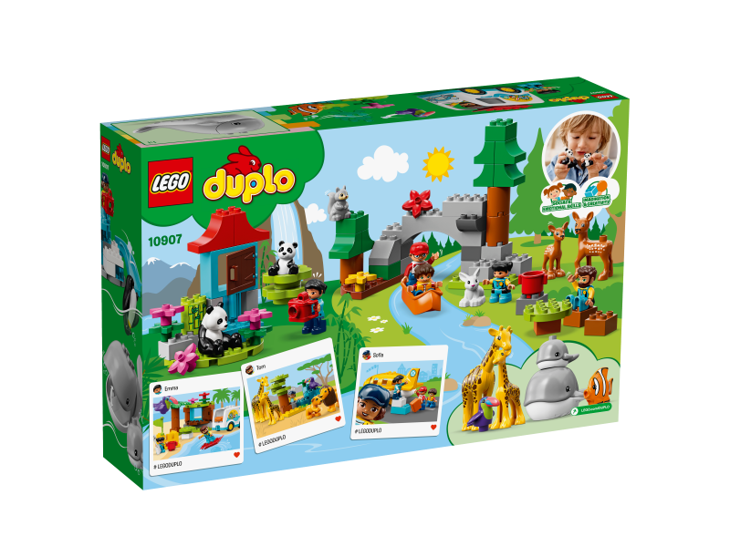 LEGO DUPLO Zvířata světa 10907