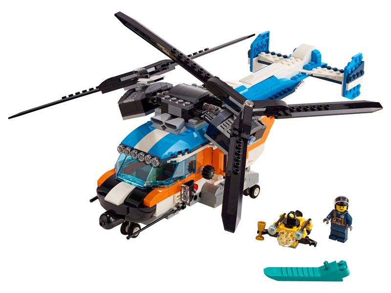 LEGO Creator Helikoptéra se dvěma rotory 31096