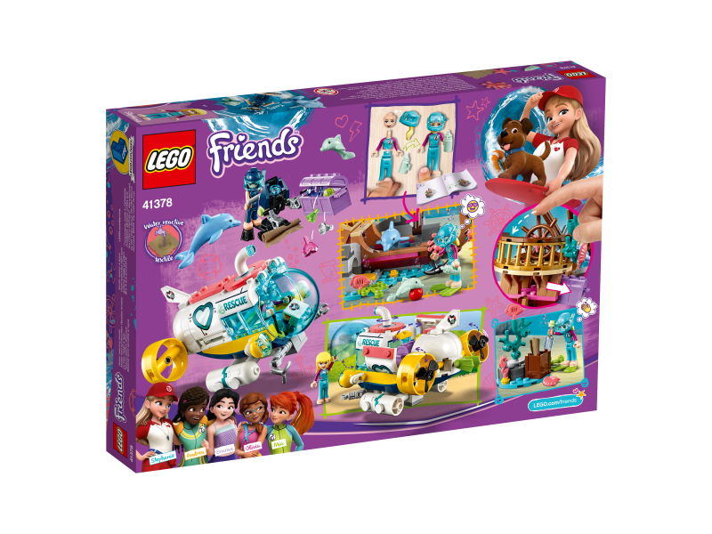 LEGO Friends Mise na záchranu delfínů 41378