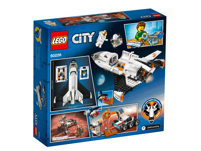 LEGO City Raketoplán zkoumající Mars 60226