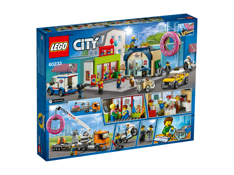 LEGO City Otevření obchodu s koblihami 60233