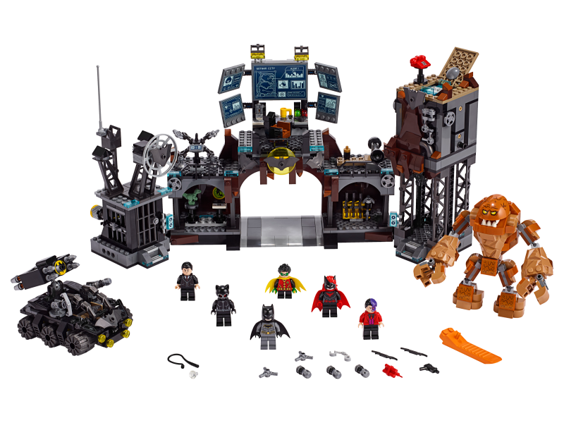 LEGO Batman Clayface™ útočí na Batmanovu jeskyni 76122