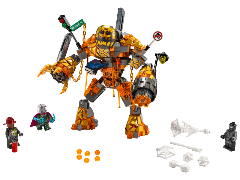 LEGO Spiderman Boj s Molten Manem 76128