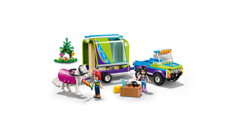 LEGO Friends Mia a přívěs pro koně 41371