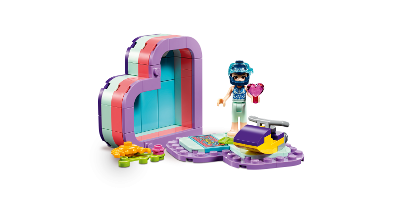 LEGO Friends Emma a letní srdcová krabička 41385