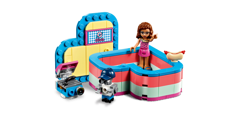 LEGO Friends Olivia a letní srdcová krabička 41387