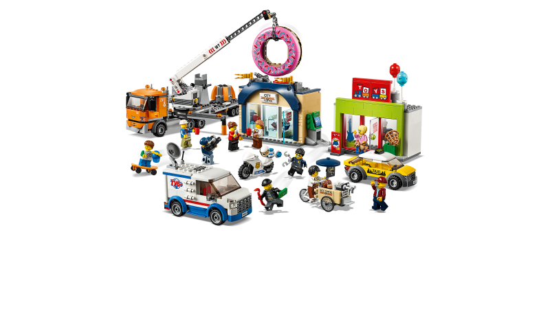 LEGO City Otevření obchodu s koblihami 60233