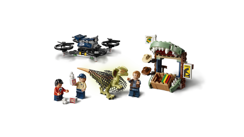 LEGO Jurassic World Dilophosaurus na útěku 75934