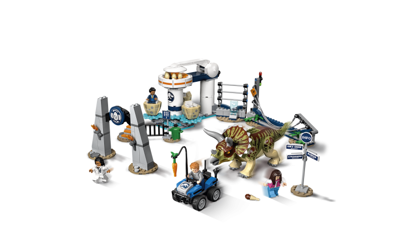 LEGO Jurassic World Triceratopsovo běsnění 75937 LEGO Jurassic World Triceratopsovo běsnění 75937