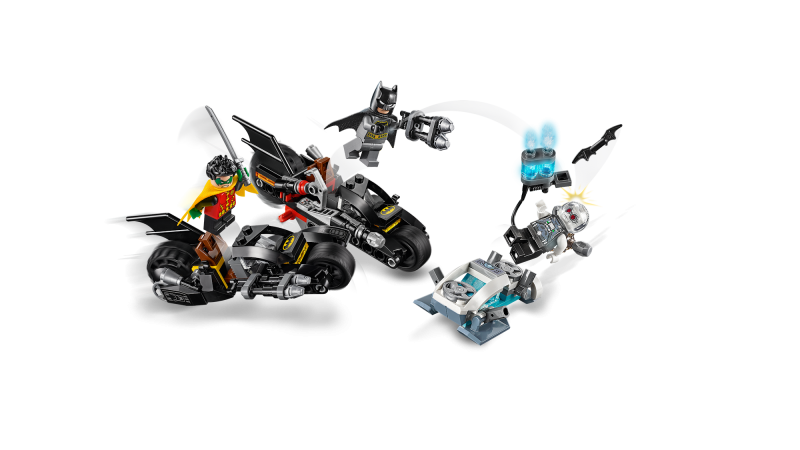 LEGO Batman Mr. Freeze™ vs. Batman na Batmotorce™ 76118