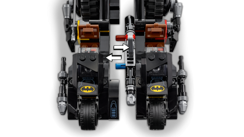 LEGO Batman Mr. Freeze™ vs. Batman na Batmotorce™ 76118