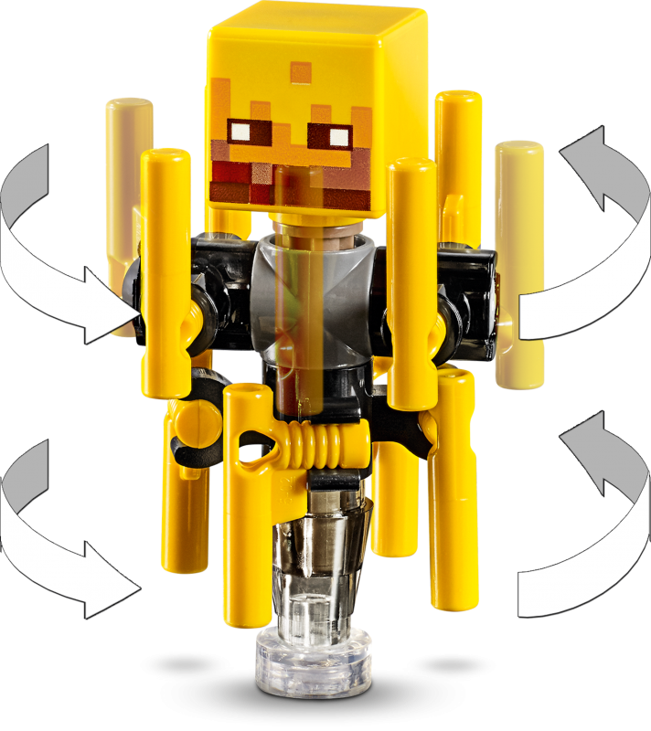 LEGO Minecraft Most ohniváků 21154