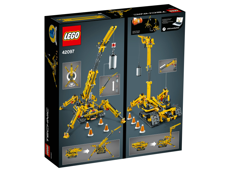 LEGO Technic Kompaktní pásový jeřáb 42097