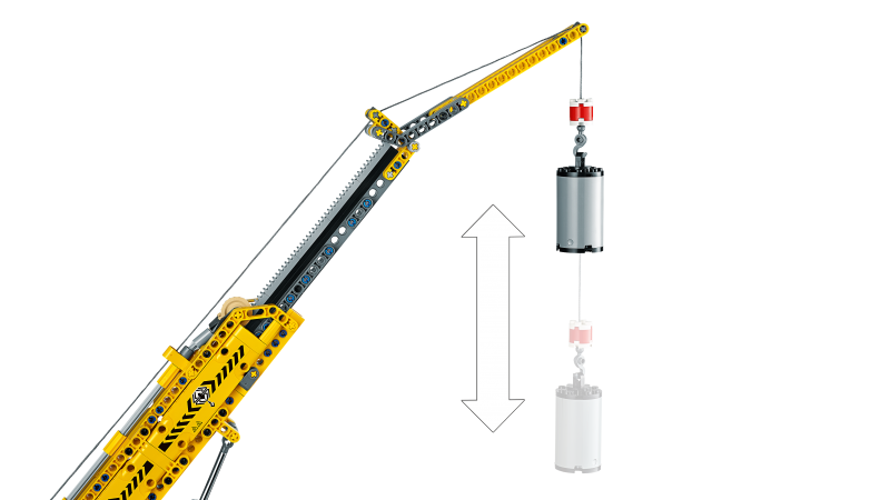 LEGO Technic Kompaktní pásový jeřáb 42097