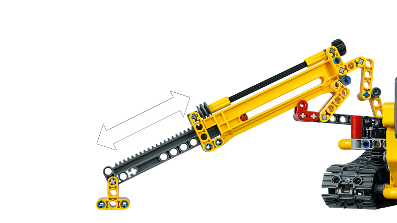 LEGO Technic Kompaktní pásový jeřáb 42097