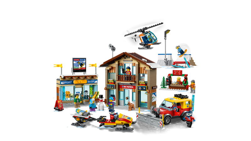 LEGO City Lyžařský areál 60203