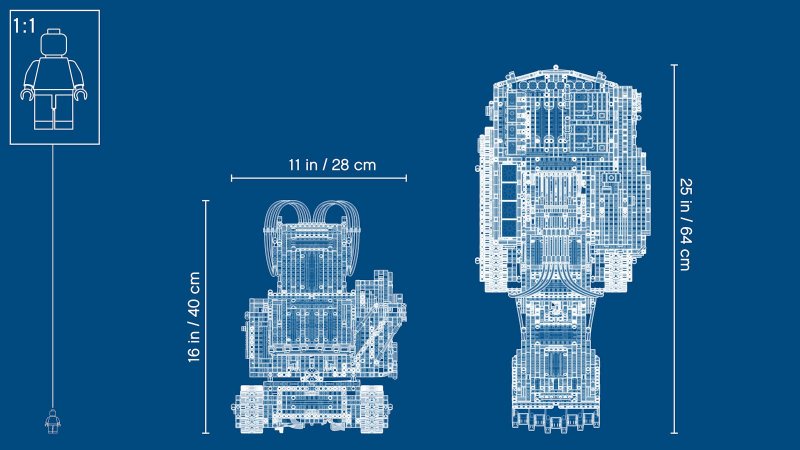 LEGO® Technic 42100 Bagr Liebherr R 9800