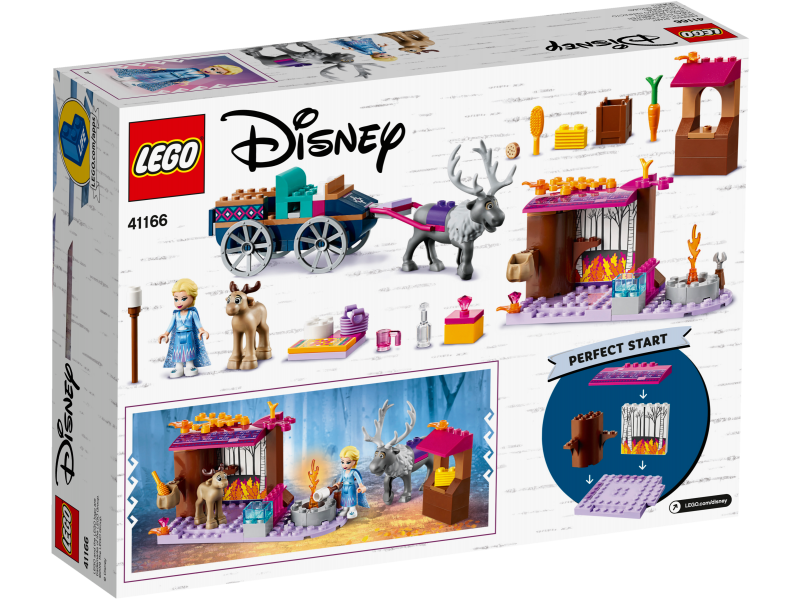 LEGO® │ Disney 41166 Elsa a dobrodružství s povozem