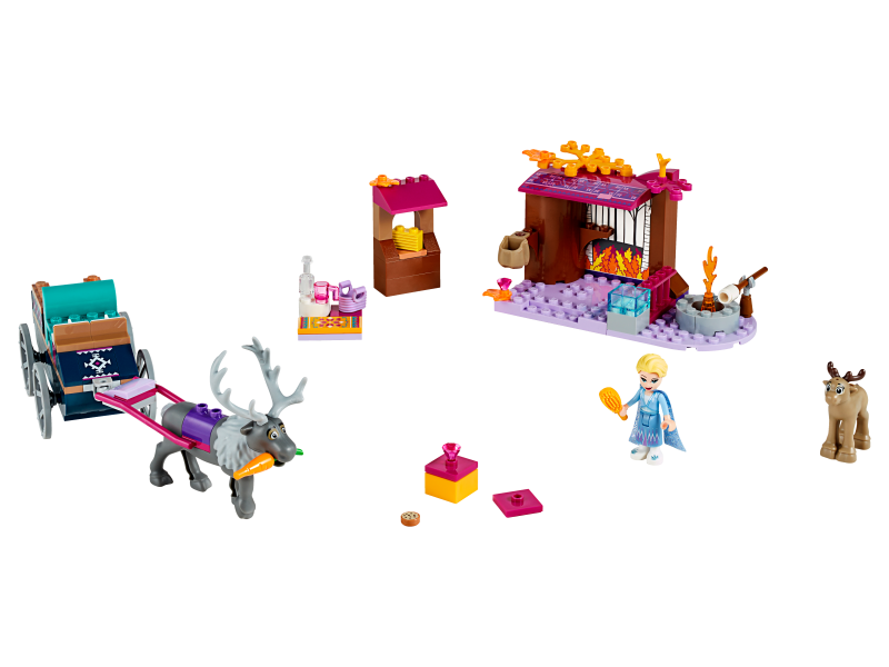LEGO® │ Disney 41166 Elsa a dobrodružství s povozem