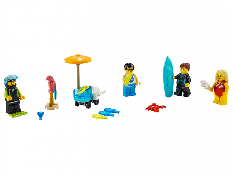 LEGO Sada minifigurek - Letní prázdniny 40344