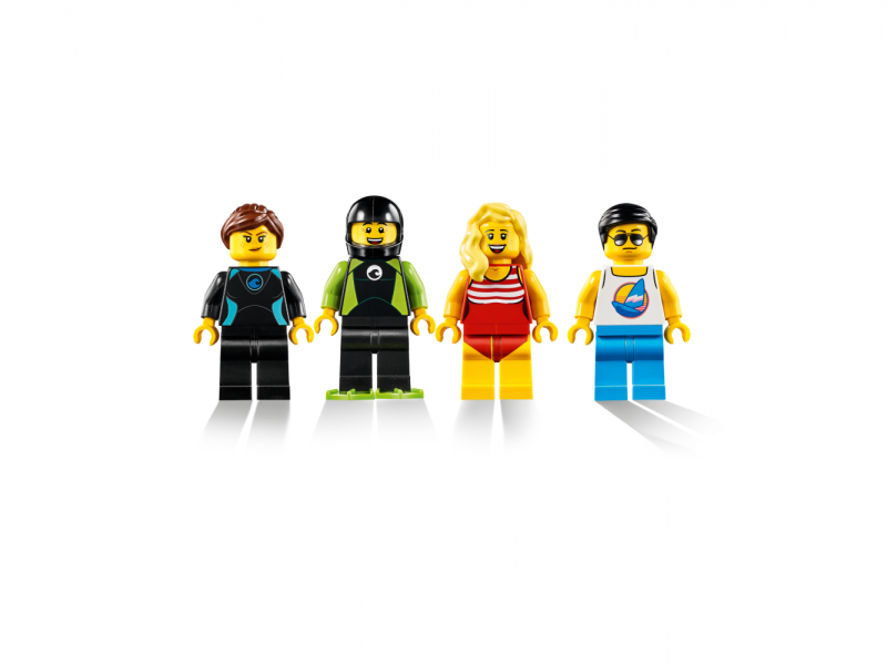 LEGO Sada minifigurek - Letní prázdniny 40344