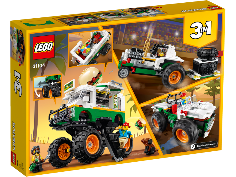 LEGO® Creator 31104 Hamburgerový monster truck