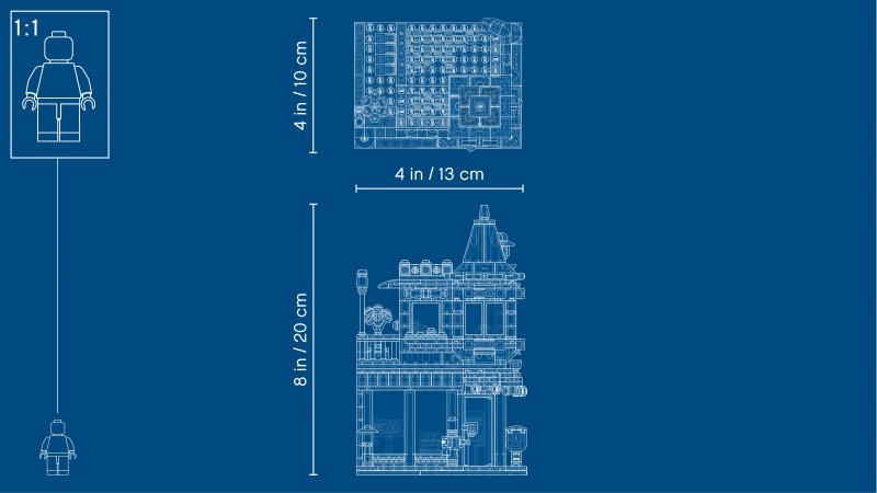 LEGO Creator Hračkářství v centru města 31105