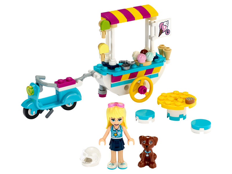 LEGO Friends Pojízdný zmrzlinový stánek 41389