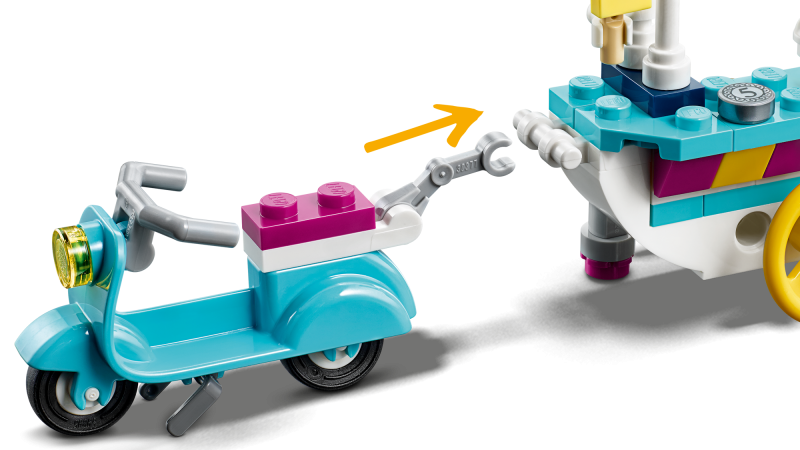 LEGO Friends Pojízdný zmrzlinový stánek 41389