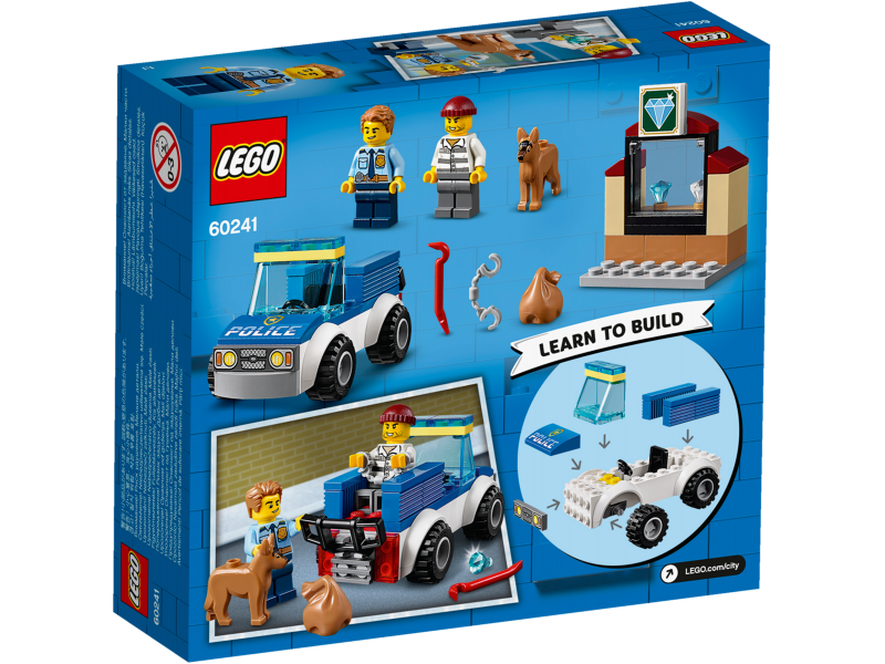 LEGO® City 60241 Jednotka s policejním psem