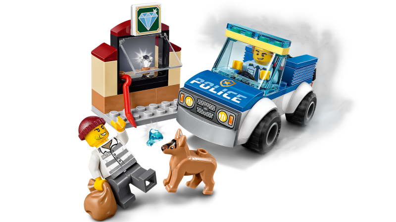 LEGO® City 60241 Jednotka s policejním psem