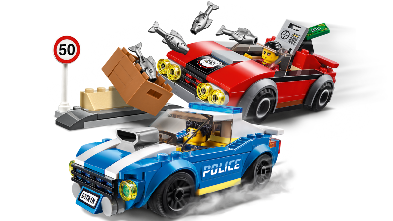 LEGO® City 60242 Policejní honička na dálnici