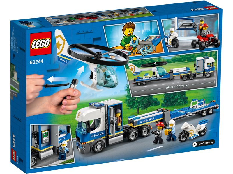 LEGO® City 60244 Přeprava policejního vrtulníku