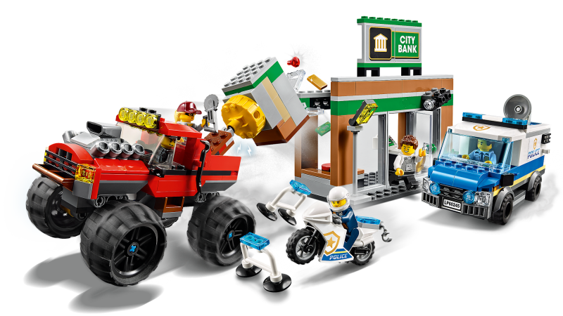 LEGO City Loupež s monster truckem 60245