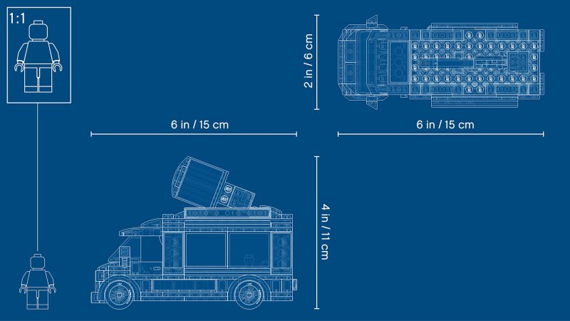 LEGO® City 60253 Zmrzlinářské auto