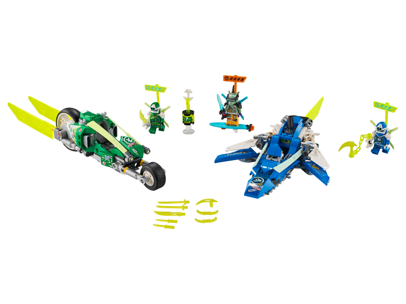 LEGO Ninjago Rychlá jízda s Jayem a Lloydem 71709