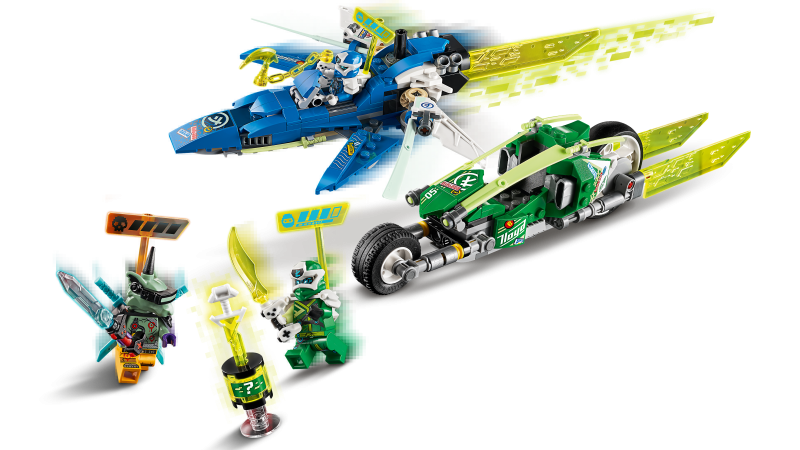 LEGO Ninjago Rychlá jízda s Jayem a Lloydem 71709