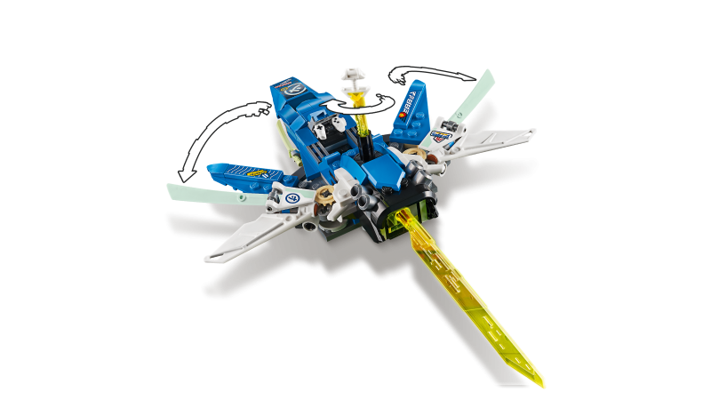 LEGO Ninjago Rychlá jízda s Jayem a Lloydem 71709