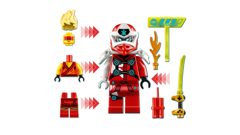 LEGO Ninjago Kaiův avatar - arkádový automat 71714