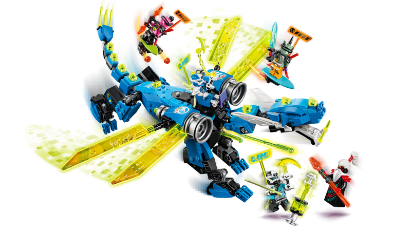 LEGO Ninjago Jayův kyberdrak 71711