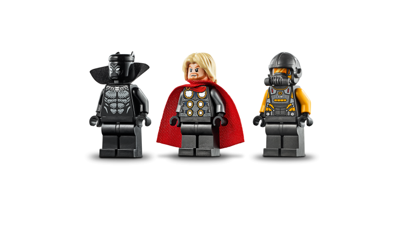 LEGO Avengers Zběsilý útok na motorce 76142