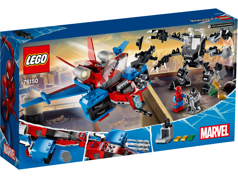 LEGO Spider-Man Spiderjet vs. Venomův robot 76150