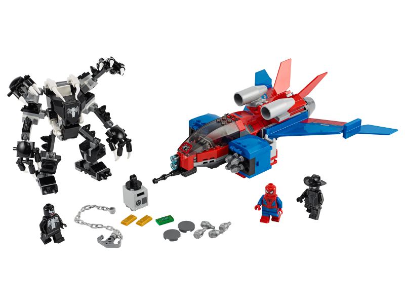 LEGO Spider-Man Spiderjet vs. Venomův robot 76150