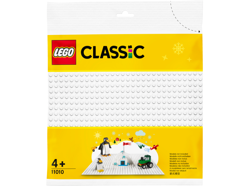 LEGO® Classic 11010 Bílá podložka na stavění