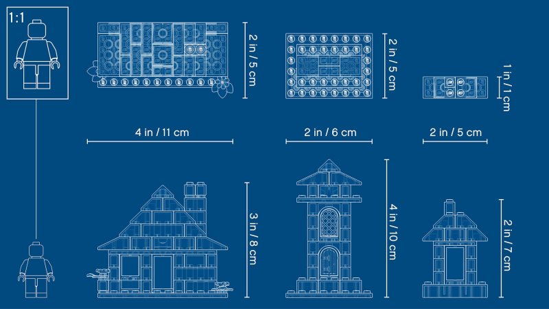 LEGO® Classic 11008 Kostky a domky