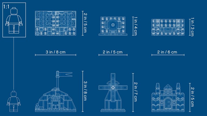 LEGO® Classic 11008 Kostky a domky