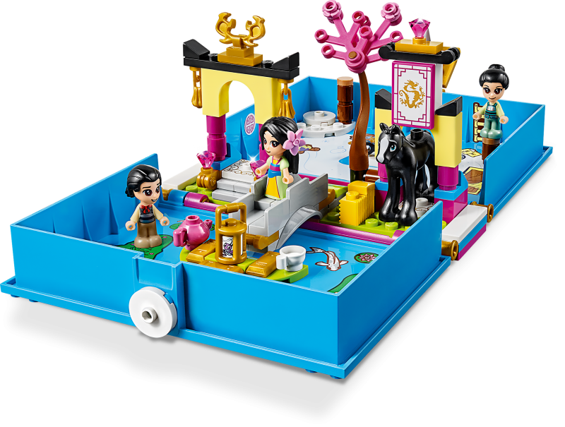 LEGO Disney Princess Mulan a její pohádková kniha dobrodružství 43174