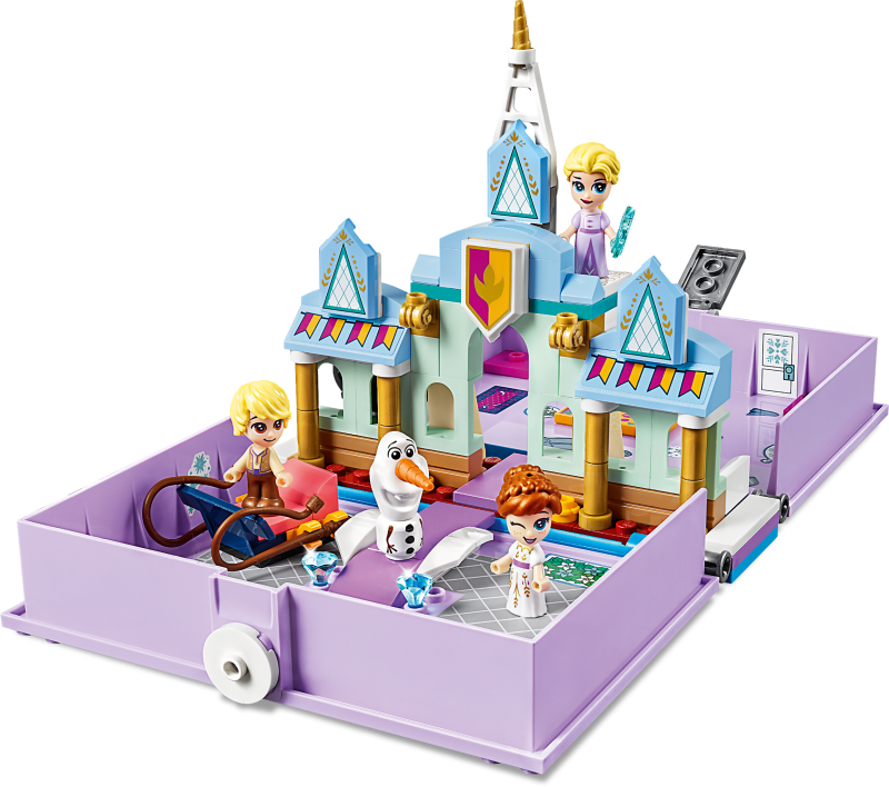 LEGO Disney Princess Anna a Elsa a jejich pohádková kniha dobrodružství 43175