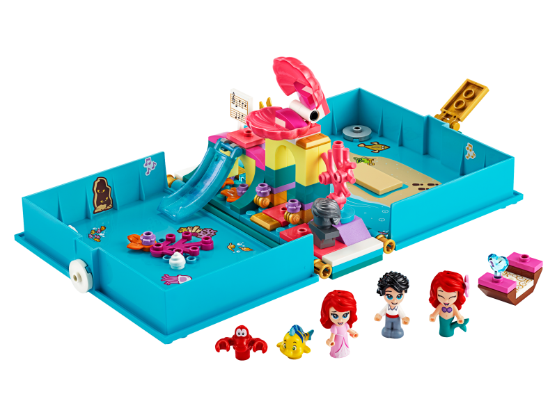 LEGO Disney Princess Ariel a její pohádková kniha dobrodružství 43176